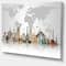 Designart - Famous Monuments Across World - Large Canvas Art Print